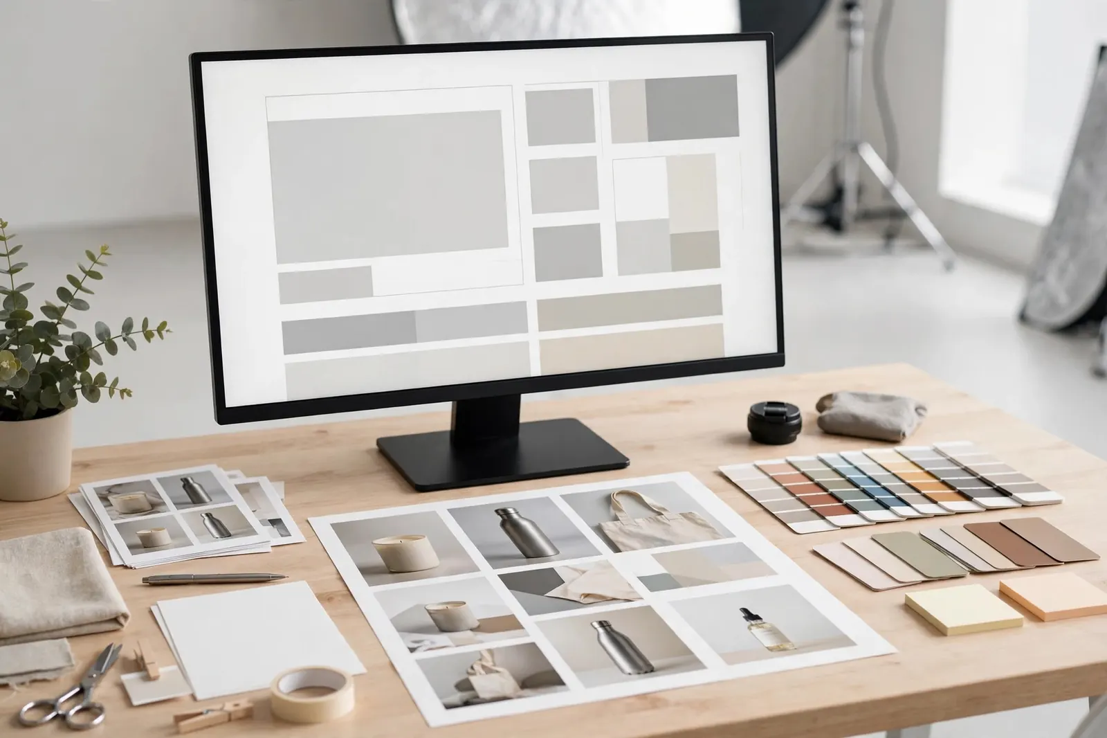 Amazon listing design workspace